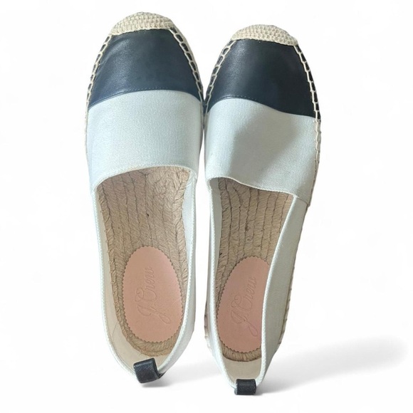J. Crew Shoes - J. Crew Black and Cream Espadrille Shoes